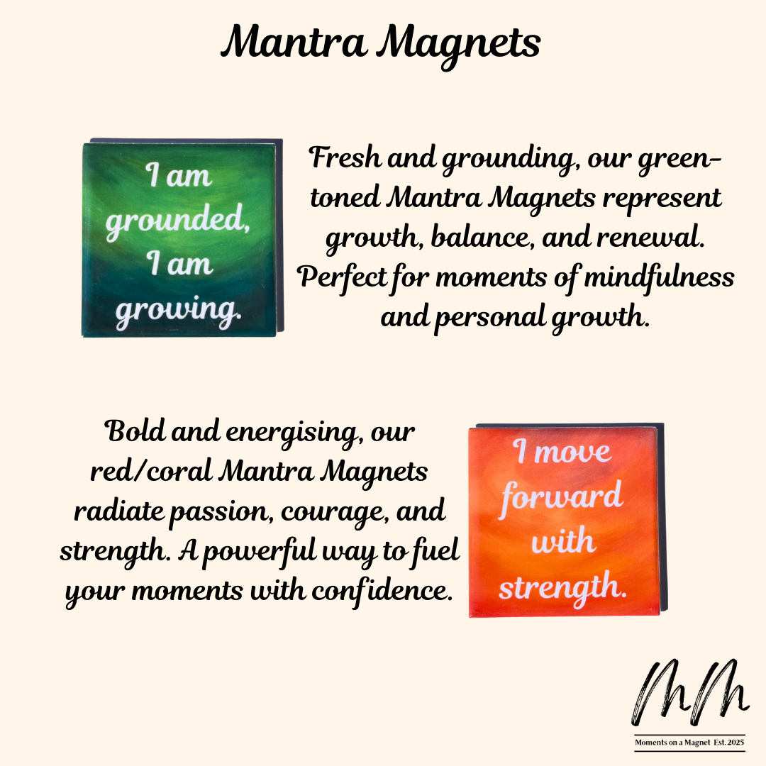 Mantra Magnets | (50mm x 50 mm) | Moments on a Magnet
