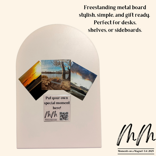 Freestanding Display Board (22cm x 15cm) | Moments on a Magnet