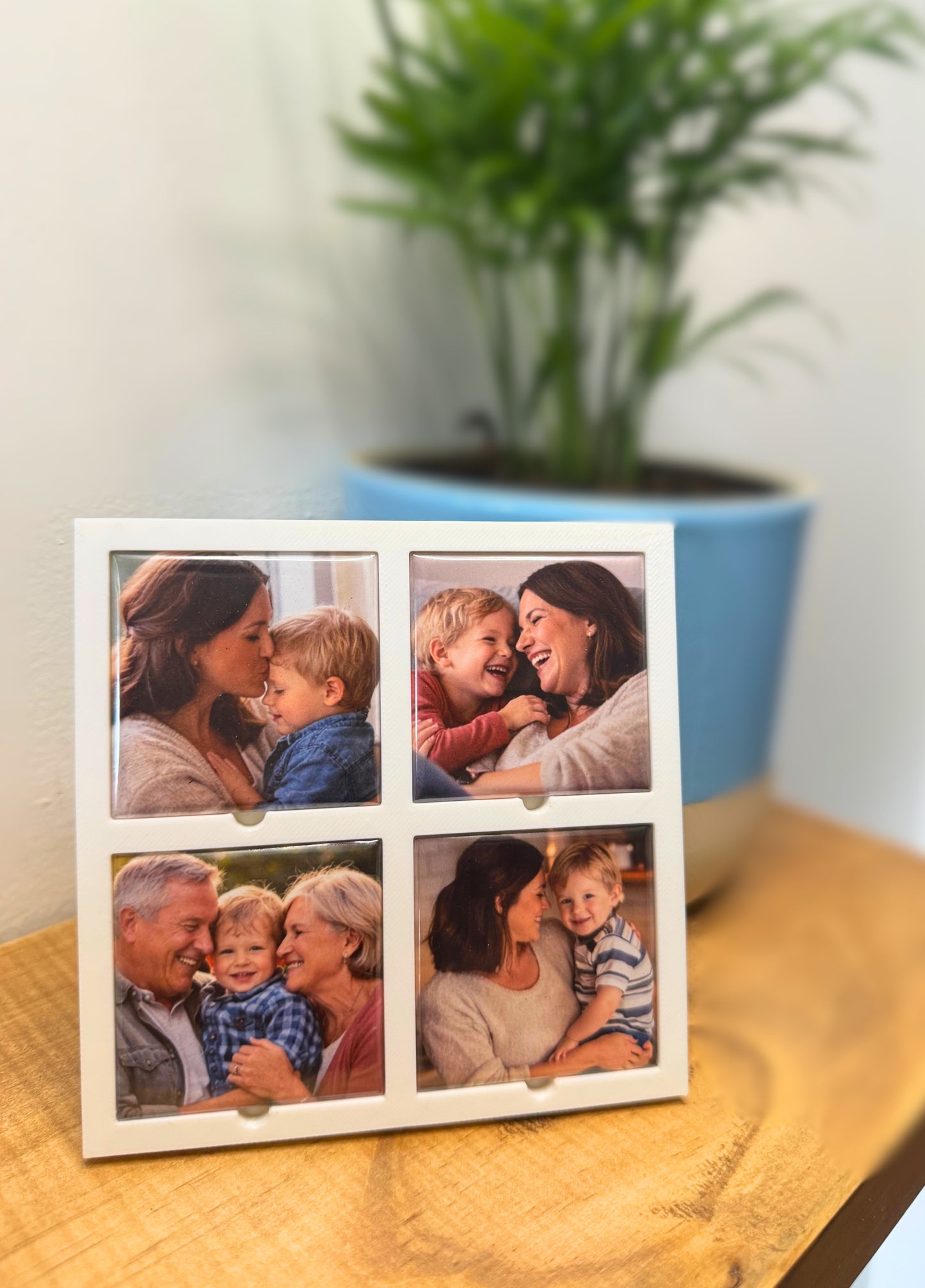 Personalised Photo Magnet Frame – Freestanding & Magnetic Display